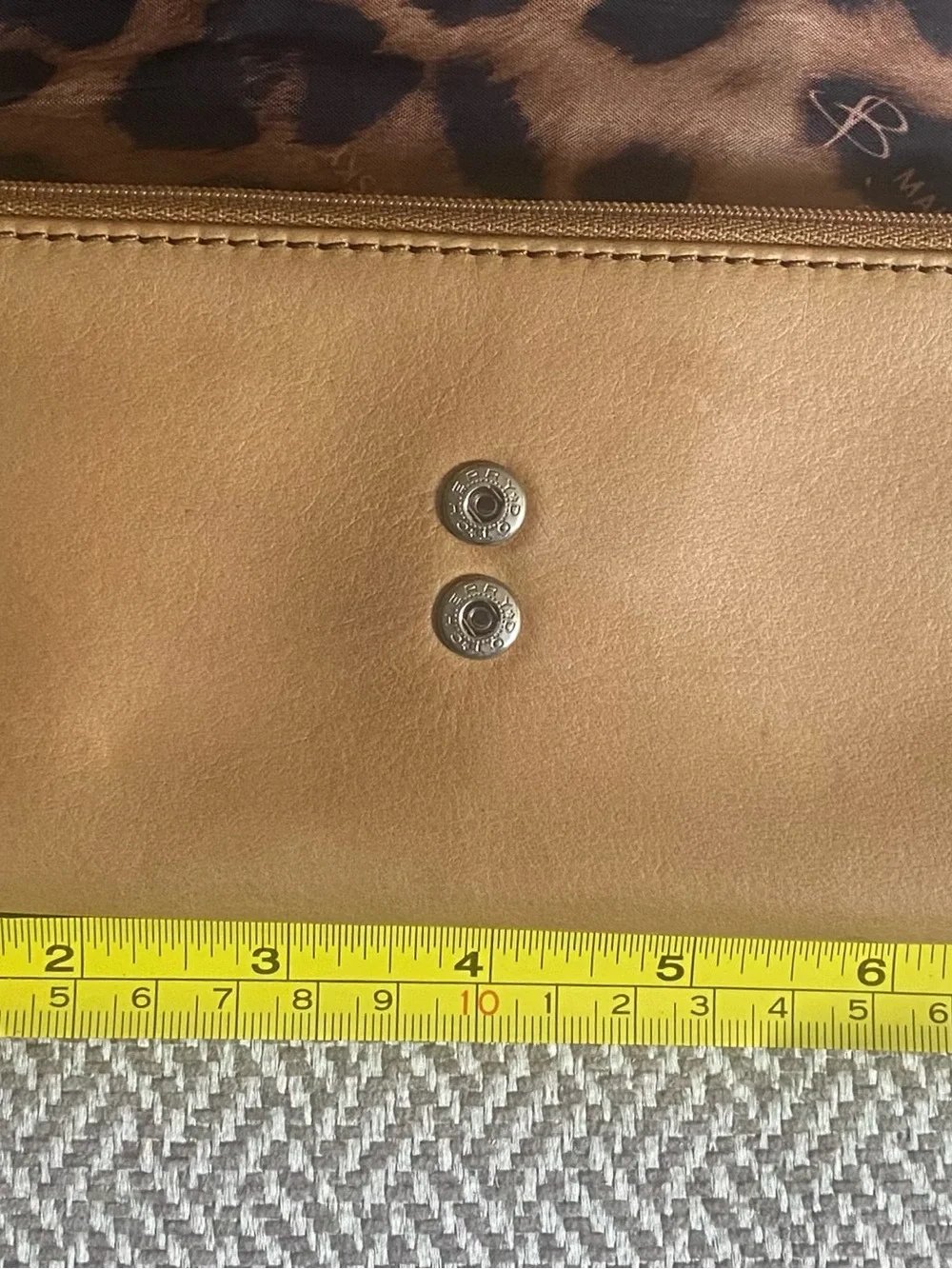 b. makowsky smooth leather